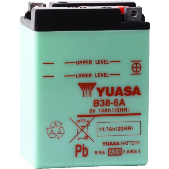 Baterie moto Yuasa 6V 13.7Ah (B38-6A)